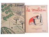 deux livres placés l'un à côté de l'autre