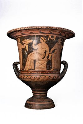 Superbe Krater Apulien À Calice Avec SCÈNE FunÉRaire Par LE …