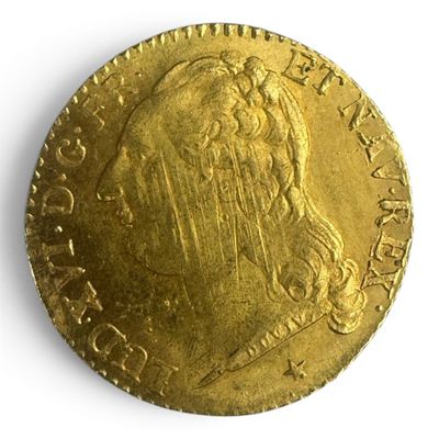 gros plan d'une pièce d'or sur une surface blanche