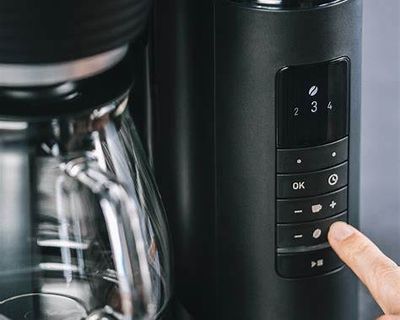 128// Melitta Cafetière à Filtre AromaFresh Glass Pro X Noir…