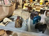 a table that has a lot of different items on it