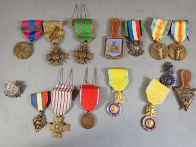 many medals and medals hanging on the wall