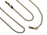 an image of a gold chain with a clasp on a white background
