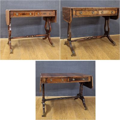 TROIS TABLES à écrire à volets latéraux - Angleterre - Une d…