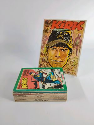 Hugo Pratt - Sergent Kirk - Western Pocket - 7 tomes.