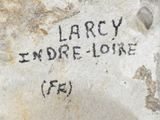 a close up of a sign on a wall