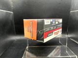 clear acrylic display case for a nintendo wii game console