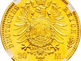 an image of a gold coin with a crown on it