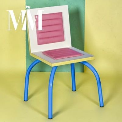 a chair made out of cardboard and a chair made out of cardboard