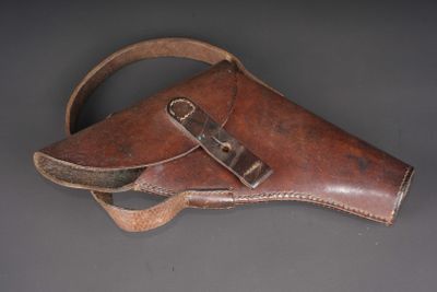 Holster de pistolet lance fusée britannique.