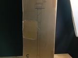 a cardboard box with a picture of a camera on it
