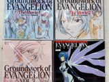 un lot de quatre livres posés sur une table, sur fond blanc