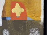 a picture of a painting of a person with a hat on
