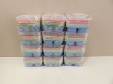 a lot of small plastic containers that are sitting on a table
