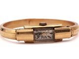 an image of a close up of a wrist watch on a white background