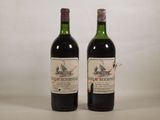 deux bouteilles de vin posées l'une à côté de l'autre sur une table
