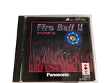 a cd with a picture of a fire ball on it