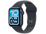 Apple Watch Series 3 GPS 42 mm, boîtier en aluminium gris sidéral avec bracelet sport noir