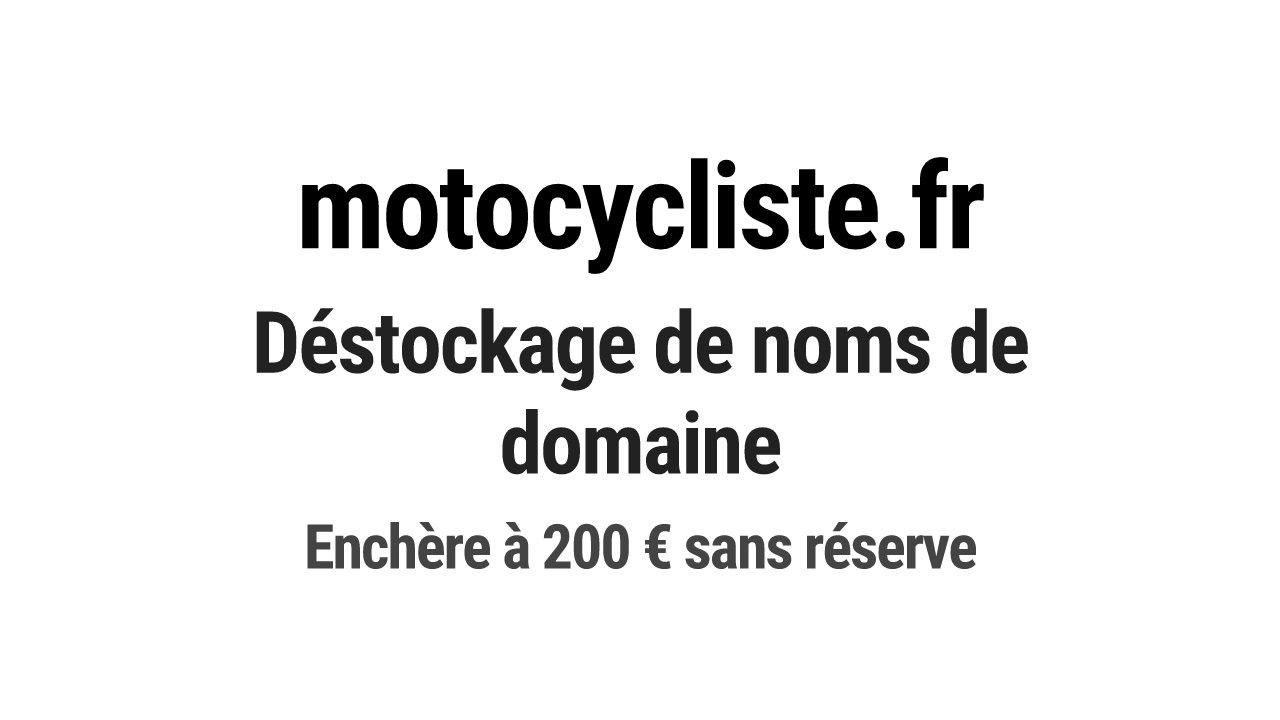 Destockage & Invendus