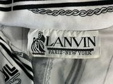 lanvin paris new york men ' s polo shirt