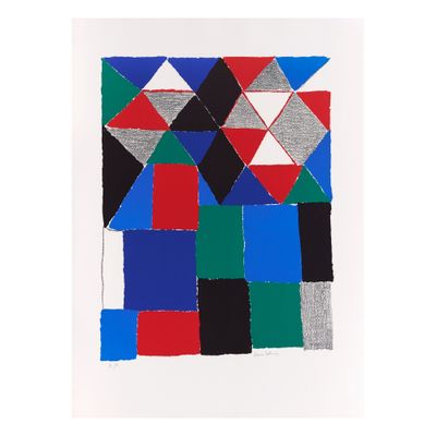 an image of a piece of art that is made out of squares