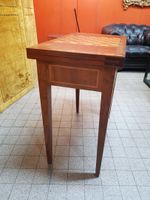Table à jeux à plateau portefeuille en placage de noyer et m… (photo 4)