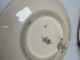 two plates that have been left on the table