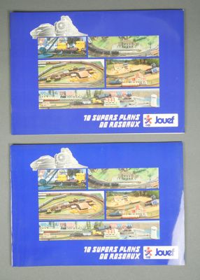 JOUEF Réunion de deux catalogues "10 Super Plans de réseau".