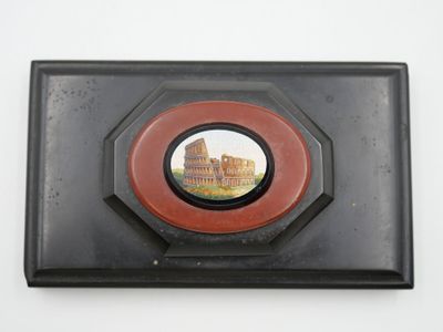 a picture of a picture of a building in a picture frame
