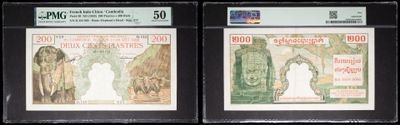 three different types of currency are on display on a black background