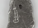 an image of a piece of rock with writing on it