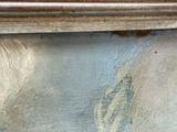 a picture of a painting of a horse in a frame