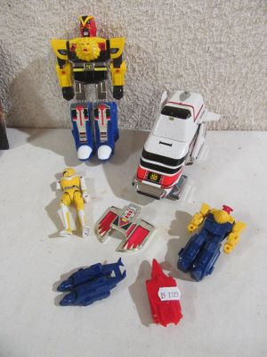 a lot of toys that are sitting on a table