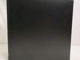 an image of a black computer case sitting on top of a white surface
