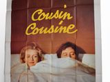 an old movie poster of two women in bed with sheets covering them