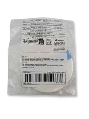 un gros plan sur un sac de nourriture portant un code-barres