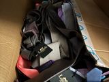 a box full of ties that are in a box