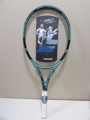 a tennis racket with a picture of two tennis players on it