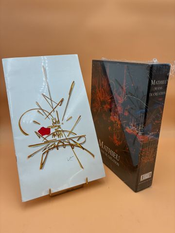 MATHIEU 50 ans de création. Edition Hervas, In-4 sous emboitage. ...