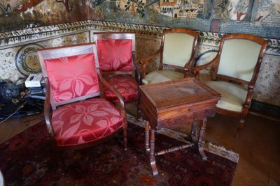 2 fauteuils époque Directoire - Photo 1