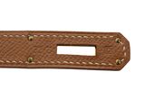 a close up of a brown leather belt with a metal buckle