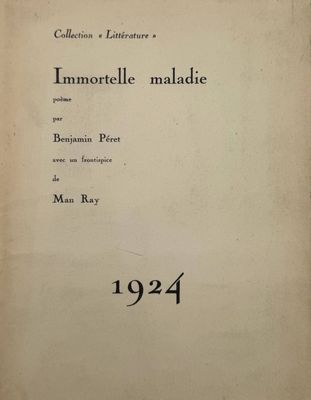 an old book with a black and white title on it