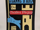 affiche du spectacle « Jeanne d'Arc » de Charles Pequey à Orléans, en France