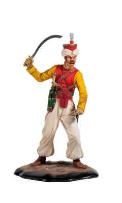 180 mm. 1er Empire. Mamelouk de la Garde Impérial.