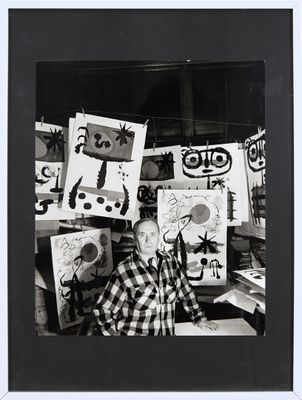 Denise Colomb, Denise Loeb dite (1902-2004) Joan Miró dans l…