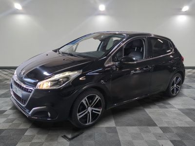 a picture of a black car on a checkered floor