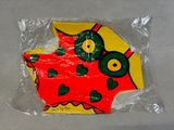 a plastic bag with a picture of a ladybug on it