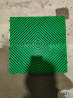 Lot de 25 dalle ANC DALLE modèle flat vert foncé 400x400x18m… (photo 3)