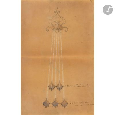un vieux dessin représentant une machine volante à quatre hélices