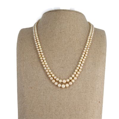 gros plan d'un collier sur un mannequin mannequin